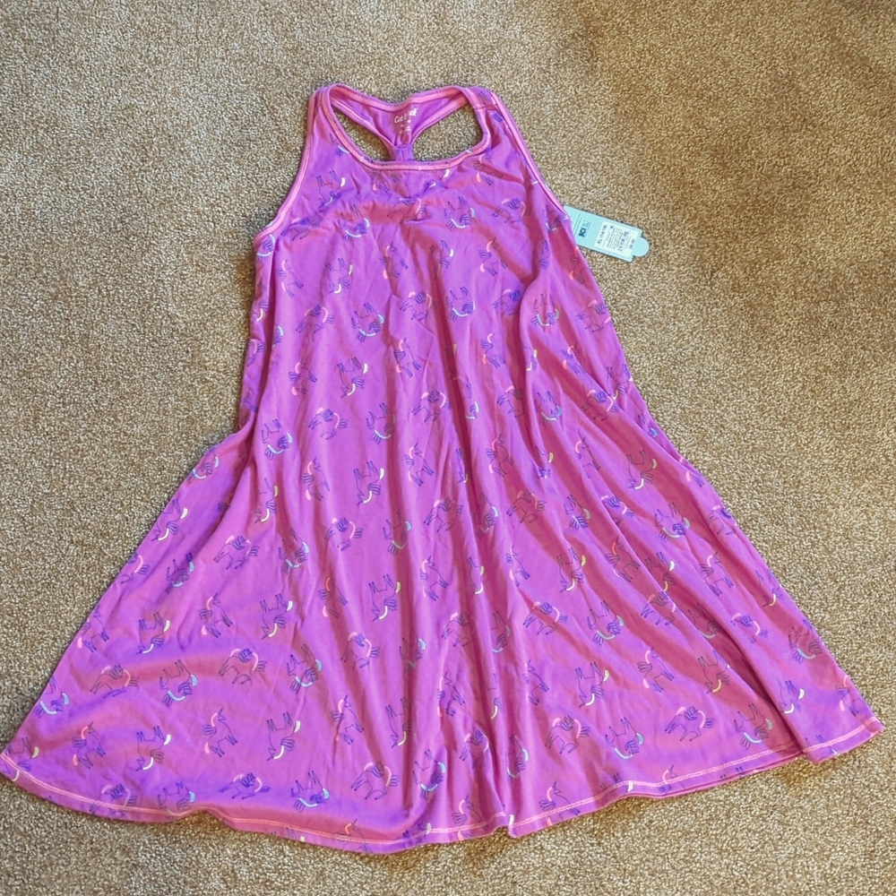 Cat & Jack unicorn tank dress